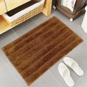 Micro Fiber Cut Loop Mustard Anti Slip Doormat