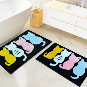 Multi 4 CAT 3D Doormat