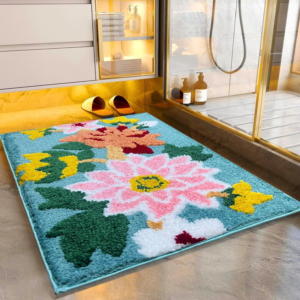 Multi Flower 3D Doormat