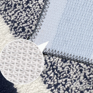 Blue Border With White Mat