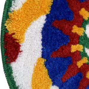 Circle Multi Rangoli Mat