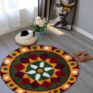 Floral Rangoli Mat